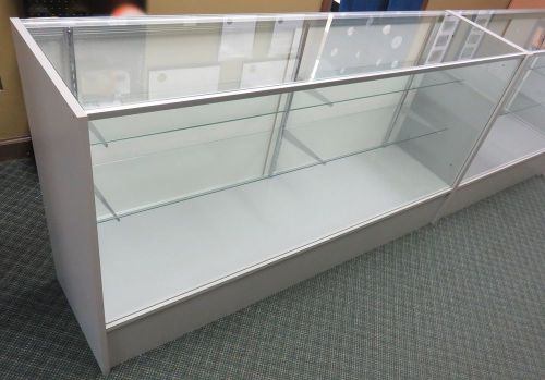 6&#039; FULL VISION SHOWCASE - RETAIL GLASS DISPLAY CASE - LOCAL PICKUP ONLY
