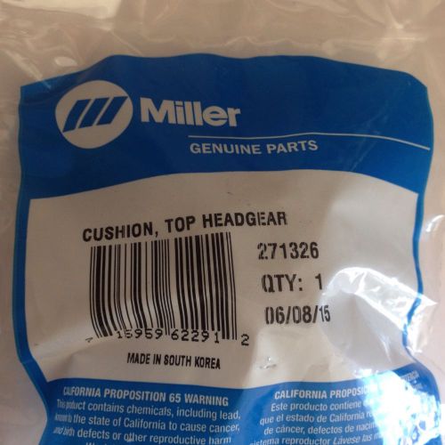 miller cushion top headgear 271326