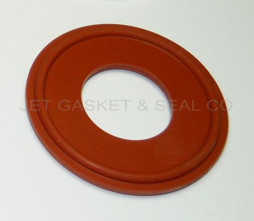 Silicone tri clamp sanitary gaskets 1&#034; lot of 4 tri-clover for sale
