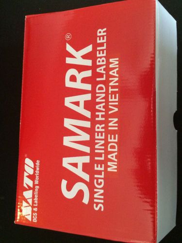 Samark Avery Dennison m-1 single liner hand labeler