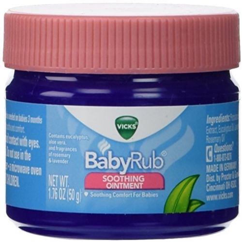 Vicks Baby Rub Soothing Ointment 1.76 Oz. (Pack Of 3)