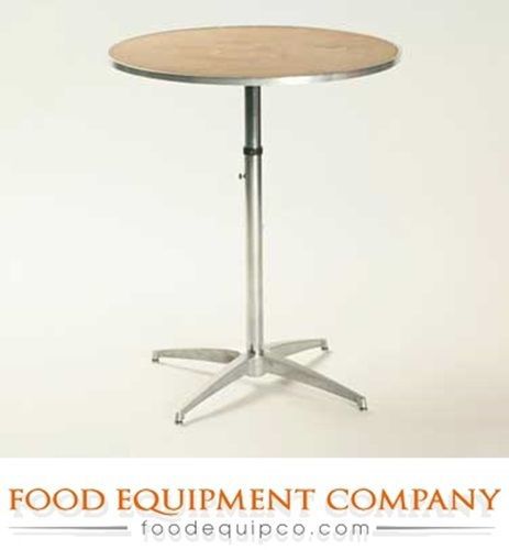 Maywood MP36RDPEDADJ Standard Pedestal Table 36&#034; diameter