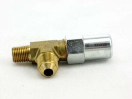 Packed Receiver Valve 1/4 Mpt X 3/8 Flare Refrigeration Machine Accessories kits