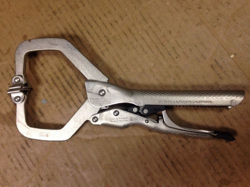 LOCK JAW #11CCS AUTOMATIC ADJUSTING &#034;C&#034; CLAMPING PLIERS