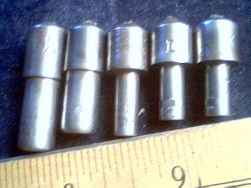 5 machinist diamond tip tool vintage old bit cutter grinder