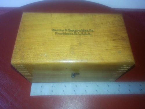 Magnetic Block, Brown &amp; Sharpe No. 760 On/Off switch, USA - Original Storage Box