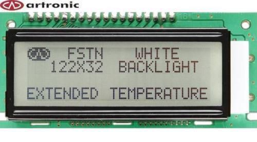 ART-US LCD-graph. 122x32 with LED b/l-K/W (S6B0086) [ABG122032G04-FHW-R]