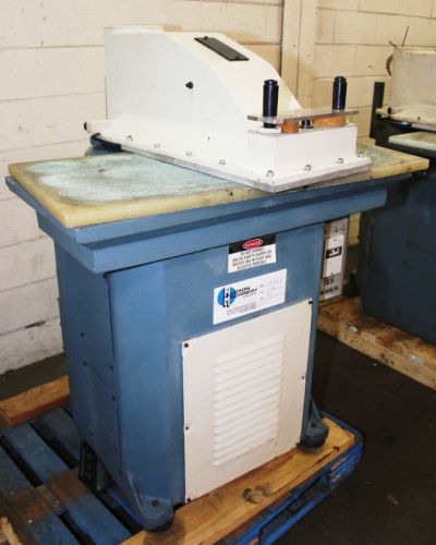 25 ton hudson fe-25/a clicker die cutting press for sale