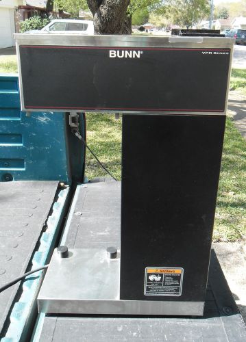 Working Bunn Coffee Machine Model VPR-APS Needs Coffee Funnel &amp; Carafe