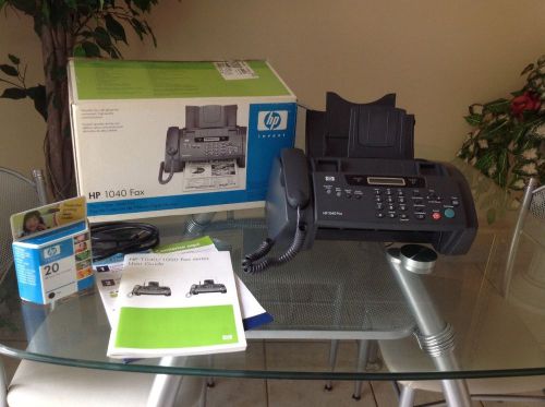 HP 1040 Inkjet Fax built-in Telephone Handset - Print / Copy &amp; Send Faxes