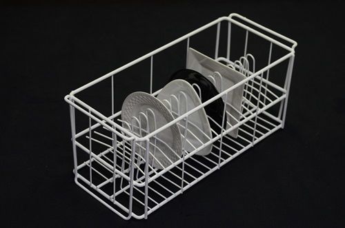 10 strawberry street sld20 20-compt. salad plate rack 22.5&#034; x 9.5&#034; x 9.5&#034; -... for sale