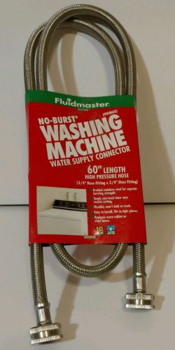New 9wm60 fluidmaster no-burst 3/4x60in washing machine fill hoses water supply for sale