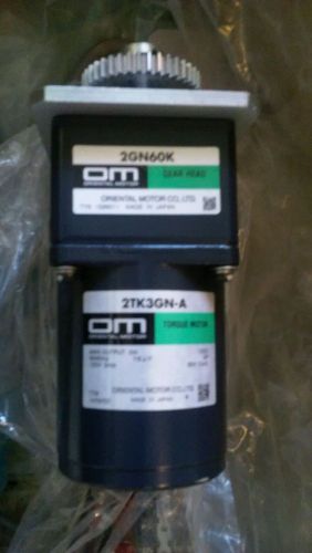 Oriental Motor Co Torque motor 2TK3GN-A with 2GN60K gear head