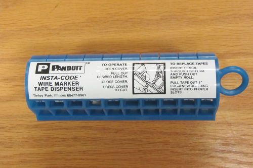 Panduit Insta-Code Wire Marker Tape Dispenser PMD-0-9
