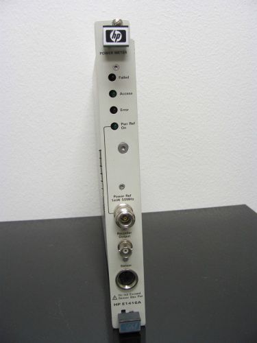 HP AGILENT E1416A POWER METER VXI PLUG-IN FOR HP75000 SERIES C MAINFRAME