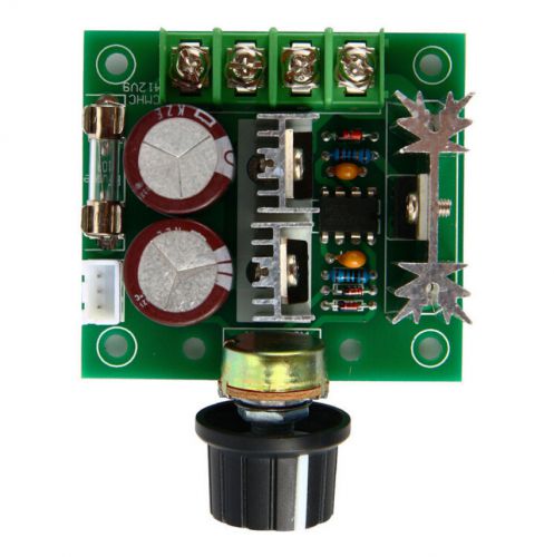 10A 12V-40V Speed Control Switch PWM DC Motor Modulation Adjuster 13khz Pulse