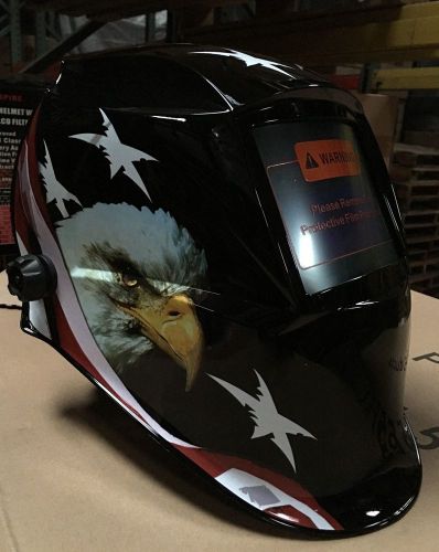 Aeb new pro welding/grinding helmet auto darkening mig tig arc hood aeb for sale