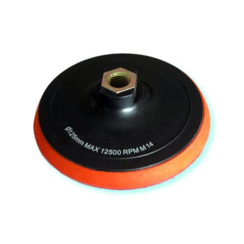 5&#034; Back Up Holder Pad with M14 Threaded Adapter Mount, Velcro Style