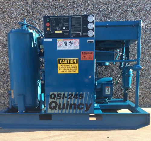 50hp quincy rotary screw air compressor, #951 for sale