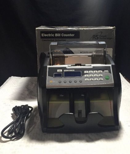 Royal Soverieign Electric Bill Counter w/Counterfeit Detection