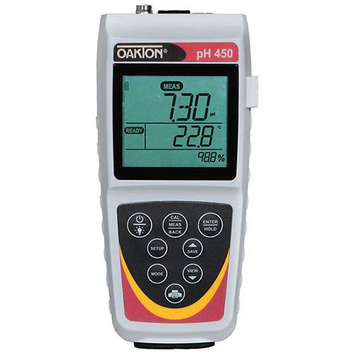 Oakton wd-35618-34 ph 450 ph, mv, ion, temperature meter with nist for sale