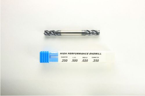 1/4 Double Ended High Performance Carbide Endmills