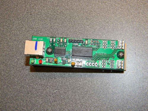 J-Kem USB Interface PCB and Mounting Bracket (USB 2.0)