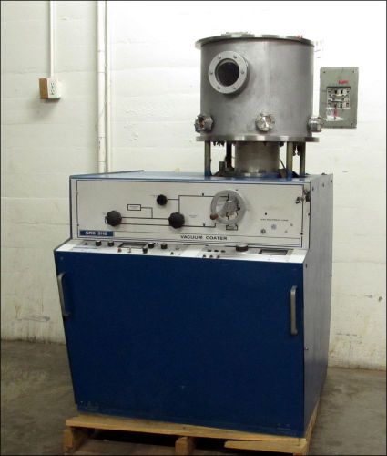 NRC 3116 HIGH VACUUM COATER DEPOSITION SYSTEM / 17&#034; DIA CHAMBER