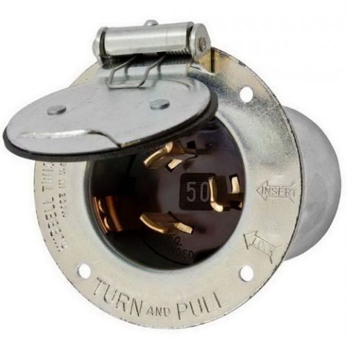 Hubbell HBL3768    Flanged Inlet 50A 3Pole 4Wire             &#034;NSFP&#034;