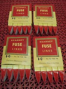 Lot of 5 Kearney FitAll Fuse Link KS 1A CAT. 21001 Cooper Power Systems  NEW