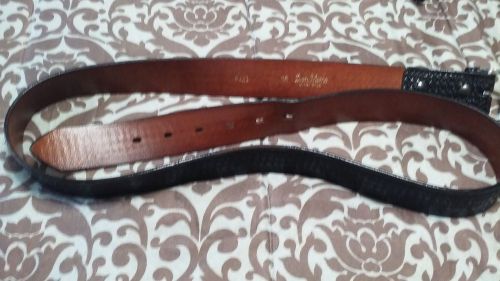 Don Hume Size 56 Leather Belt Duty Belt POLICE SWAT TACTICAL SECURITY