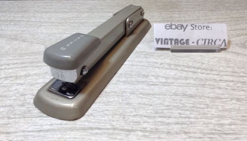 BATES 56 STAPLER Industrial Office - High Quality - CLASSIC GRAY STEEL*VINTAGE*