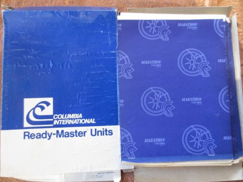 vintage/unused MARATHON COLUMBIA CARBON PAPER ready master boxed lot 55 8.5x11