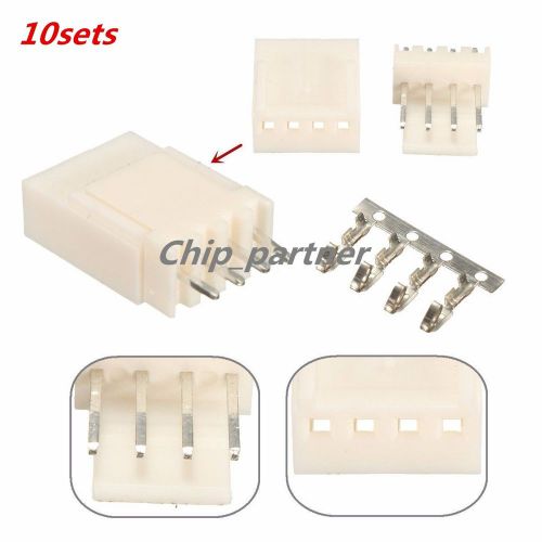 50pcs KF2510-4P 2.54mm Pin Header+Terminal+Housing Connector Kits