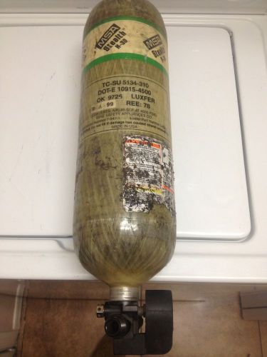 Used, good condition, MSA Stealth H-30, carbon SCBA bottle, 9/1999 manufacture