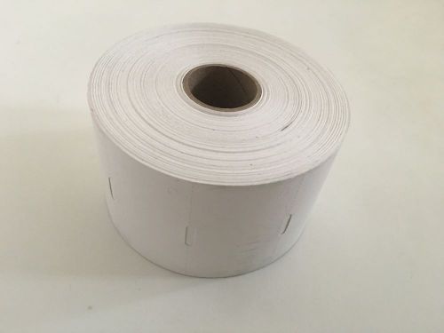 Retail Zebra Compatible Thermal Tag Roll White 980 Tags