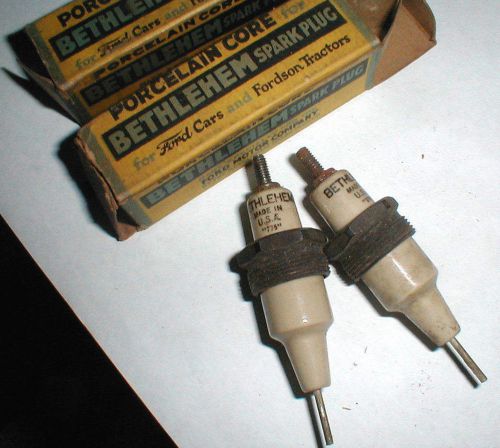 Bethlehem Ford porcelain cores, spark plug