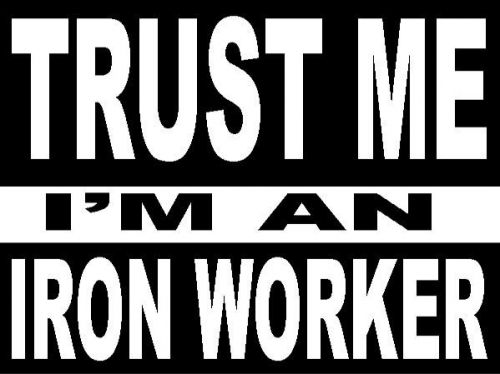 HARD HAT STICKER,  IRON WORKER CIW-3