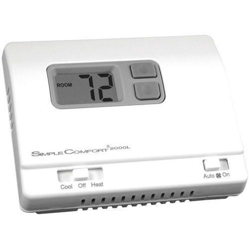 ICM Controls SC2000L  Simple Comfort Non-Programmable Thermostat with Backlit...