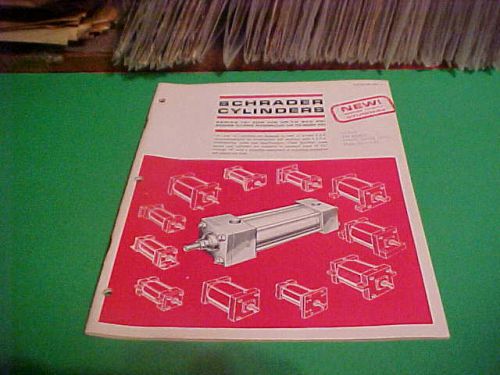 1969-70? SWEETS EQUIPMENT CATALOG BOOKLET SCHRADER A &amp; L CYCLINDERS