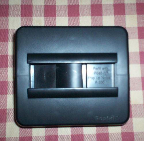 POST-IT POP UP NOTE DISPENSER C-4214 BLACK for use R-330 notes Excellent Used 3M