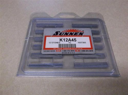 Sunnen K12A45 Honing Stone 12 Pieces NIB