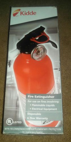 New kidde type-bc fire extinguisher w/ molded strap bracket 21005944 - fa5b for sale
