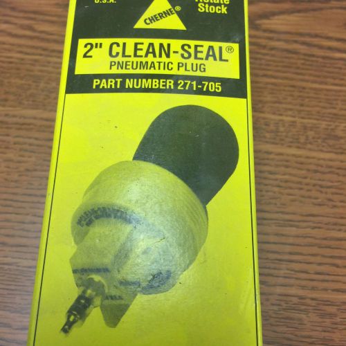 Cherne 2&#034; Clean Seal Plug 271-705 For Testing