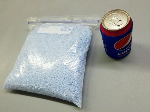 4 lbs blue pc polycarbonate plastic pellets for cat genie, or bean toss bags for sale