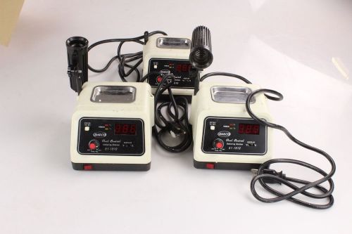 Dual Step Temperature Controlled Soldering Stations Lot of 3 by Dalco 24V 48 W