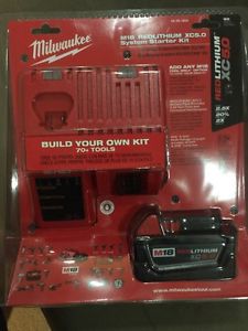 Milwaukee M18 Redlithium XC5.0 System Starter Kit