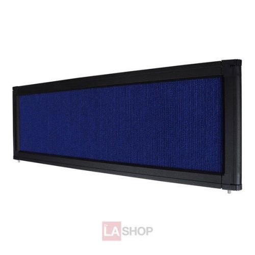 Tabletop folding panel display board header blue 27905 for sale