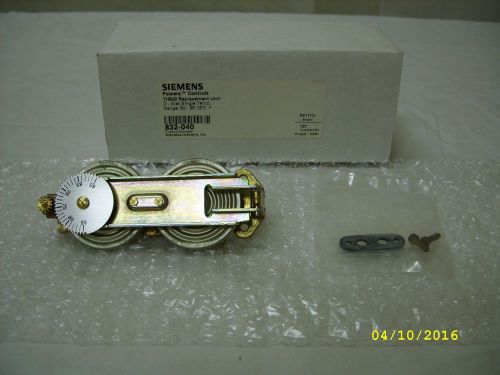 SIEMENS POWERS CONTROLS D-STAT THERMOSTAT REPLACEMENT CHASSIS 021113 / 832-040