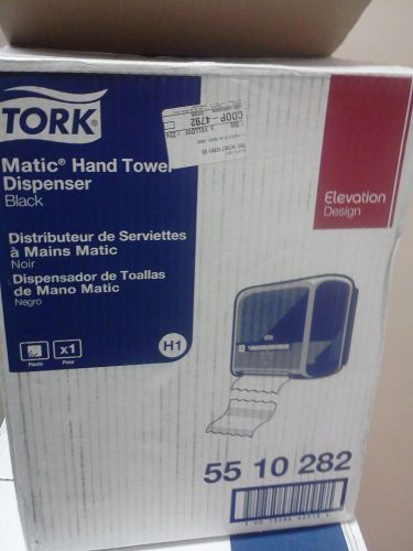 Tork Matic Hand Towel Dispenser Black H1  5510282
